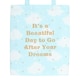 image 3 of Something Different Cloud Tote | Blue | Blue | 1
