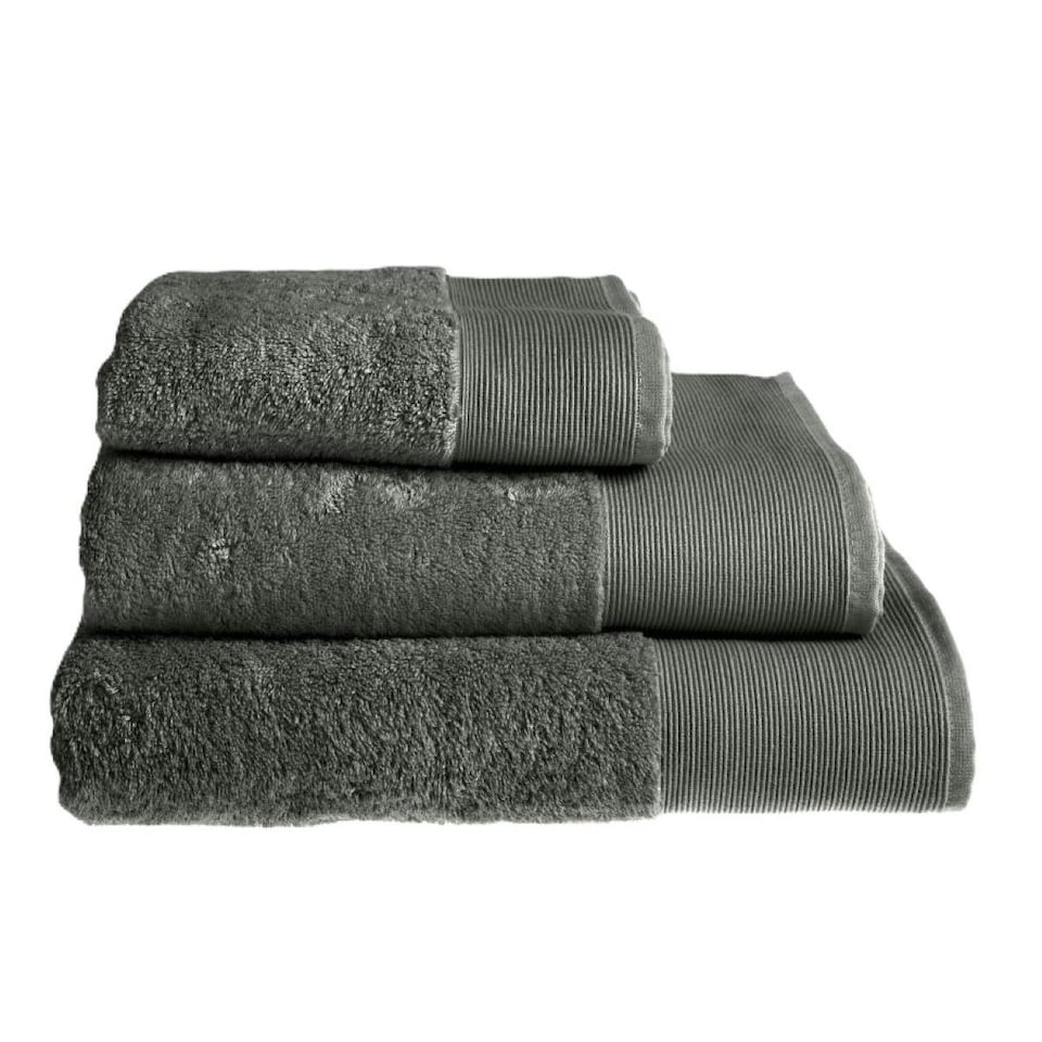 image 1 of Luxury Marlborough Bamboo Towels - Super Soft, Absorbent & Hypo-Allergenic Grey | Graphite | Hand towel