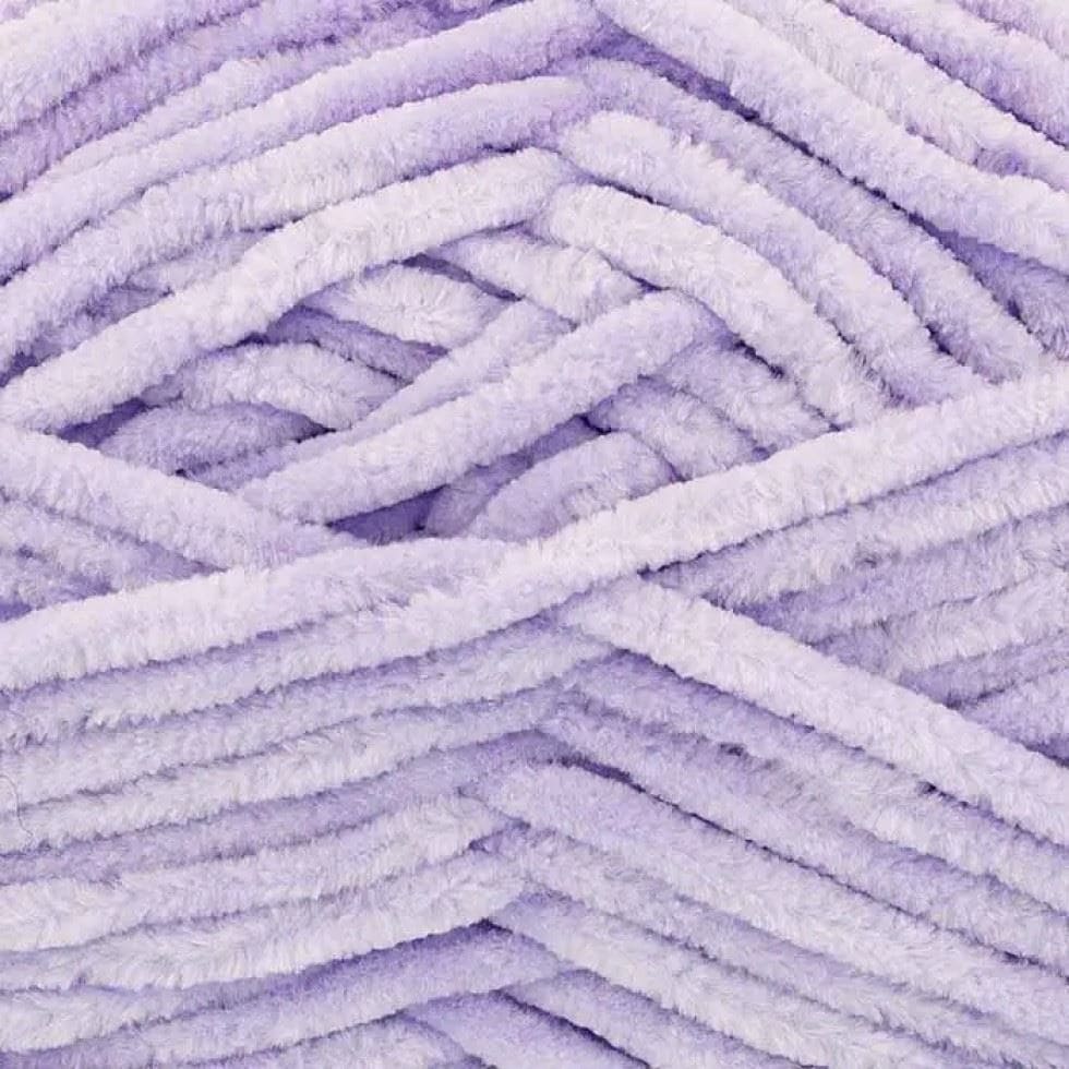 King Cole Purple Yummy Chunky Yarn (Value Pack 6 x 100g Balls) For Crochet, Knitting - 120m per ball