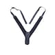 image 10 of Medium Sports Back Shoulder Neck Pain Relief Posture Brace Corrector | Black