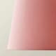 image 4 of ValueLights Aspen Small Blush Tapered Ceiling Lamp Shade Pink