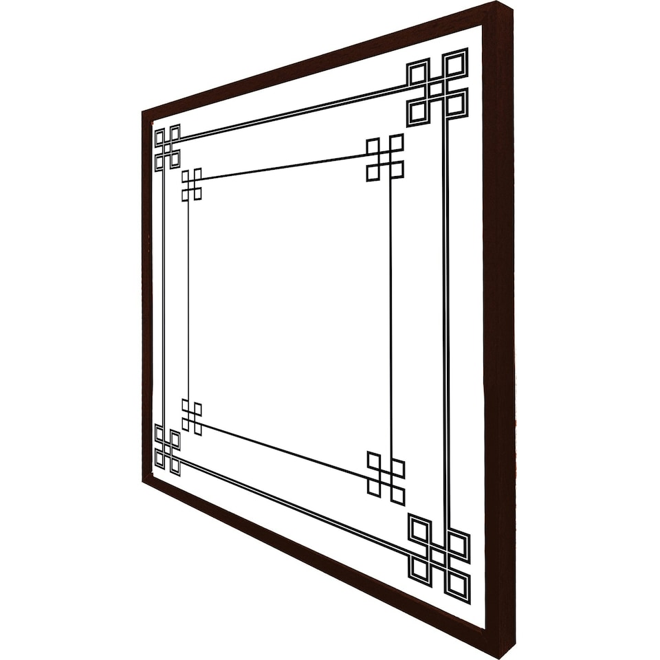 image 1 of Roman style ornamental frame (Picture Frame) Brown | Oak | S