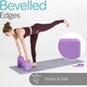 image 4 of Foam Yoga Bricks & Strap - Purple
