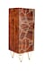 image 2 of Dark Gold Tall Chest of Drawers