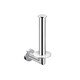 image 1 of Cosmic Wall Mounted Vertical Toiler Roll Holder with Durable Metal Light Grey