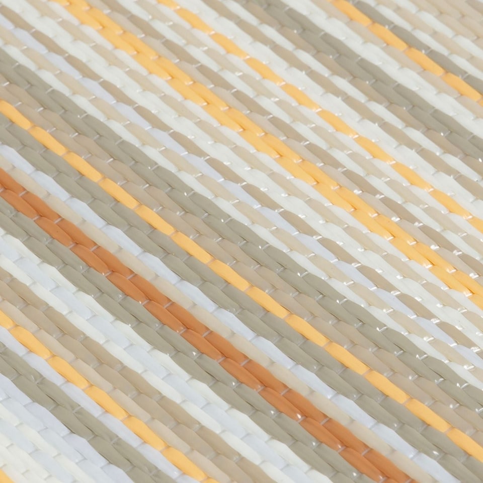 image 1 of The Rugs Rainbow Collection Reversible Weatherproof Outdoor Garden Patio Rug Striped | 1020