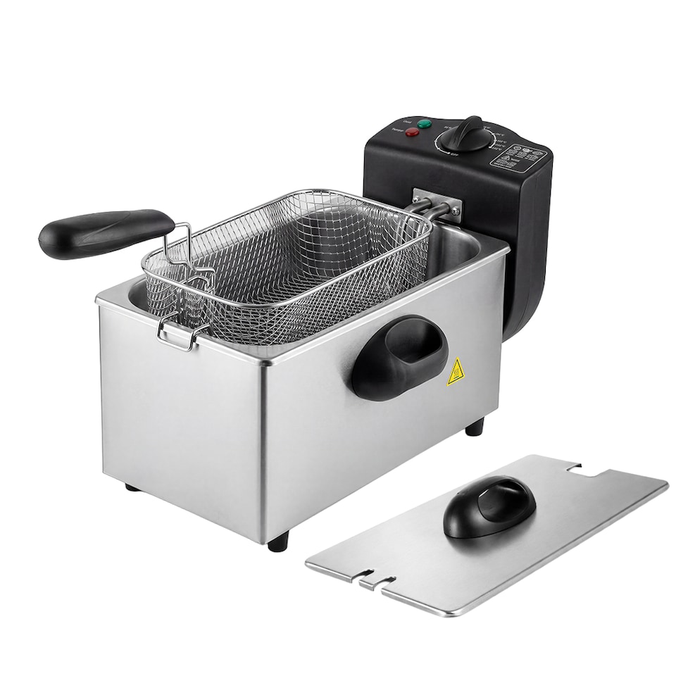 image 1 of Spector Deep Fat Fryer 3L Electrical Stainless Steel Removable Frying Basket