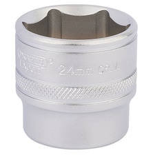 24Mm 6Pt Socket 3/8 Dr-Pckd - 17546