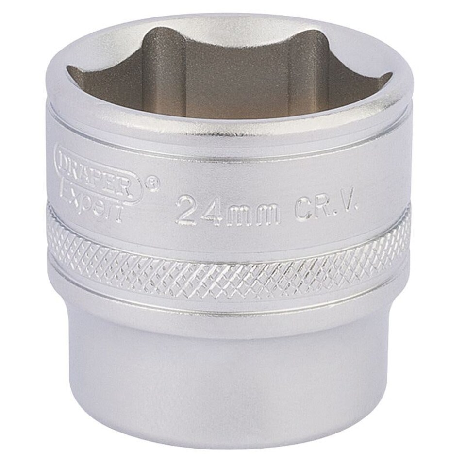24Mm 6Pt Socket 3/8 Dr-Pckd - 17546