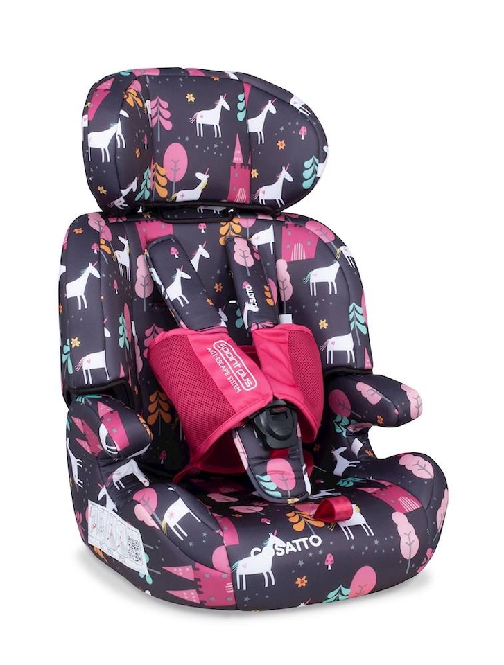 image 1 of Cosatto Zoomi Car Seat Group 1,2,3 > 9-36kg (Unicorn Land)