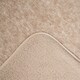 image 4 of OHS Teddy Marl Binded Fleece Blanket Throw, 130x160cm - Natural