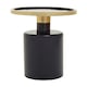 image 1 of Interiors by Premier Elva Navy And Gold Side Table