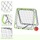 image 6 of HOMCOM Angle Adjustable Rebounder Net Goal Training Set Football, Baseball