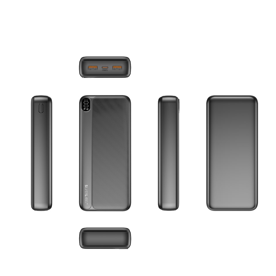 image 1 of SilverLabel 20,000mAh PD Power Bank Black