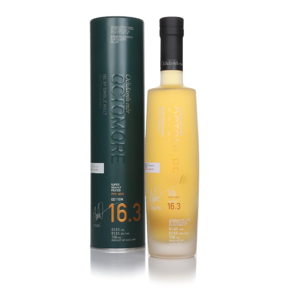 image 1 of Octomore - 16.3 Islay Single Malt 2019 5 year old Whisky | Multi | Octomore - 16.3 Islay Single Malt - 2019 5 year old Whisky 70cl 61.6% ABV | 1