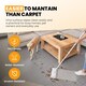 image 4 of NOVECRAFTO Self Adhesive Vinyl Floor Tiles 45x45cm Carpet Effect Peel and Stick
