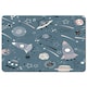 image 2 of spaceships and planets with stars (Placemat & Coaster Set)