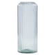 image 2 of 36cm Large Tall Decorative Glass Vase Flowers Arrangement Vertical Line Design
