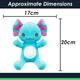 image 2 of Sitting Axolotl Soft Toy Cute Plushie Huggable Cuddly Stuffed Toy 20cm Blue