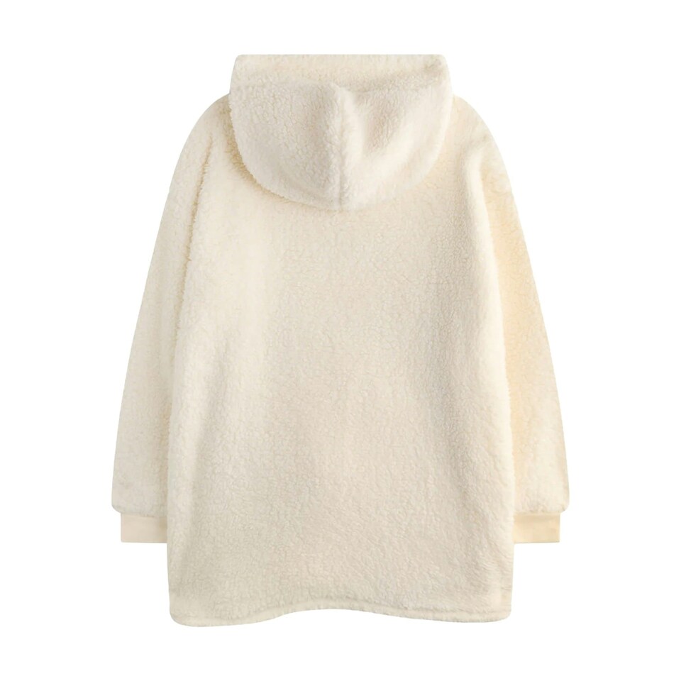 image 1 of Harry Potter Girls Hedwig Blanket Hoodie - Beige - One Size