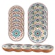 image 4 of Rio Medallion 15 Piece Melamine Dinnerware Set for 5 | Multi