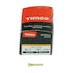image 3 of Timco - Solid Brass Timber Screws - SLOT - Round (Size 6 x 1 - 200 Pieces)