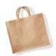 image 1 of Westford Mill Jumbo Jute Shopper Bag (29 Litres) - Natural - One Size