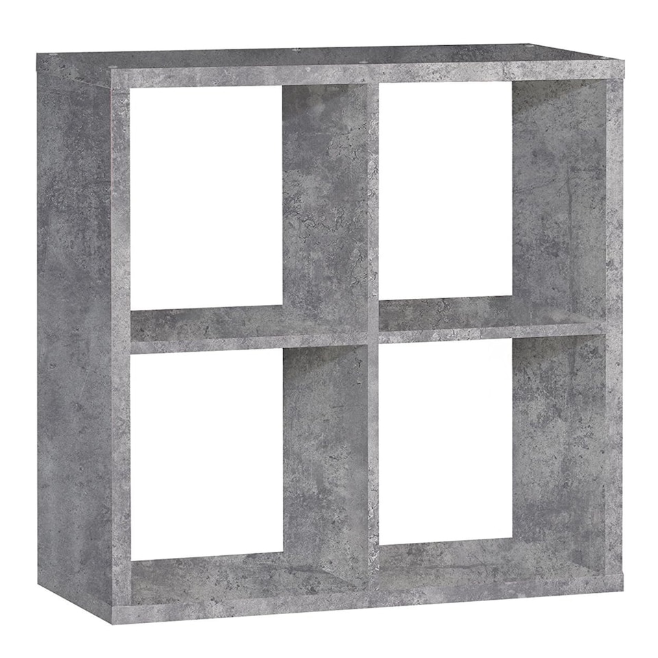 image 1 of Mauro 2x2 Storage Unit in Concrete Grey