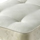 image 3 of Gold Damask Tufted Mattress - 17cm Deep, Dual-Sided Comfort | Yellow | Small Single