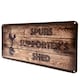 image 2 of Tottenham Hotspur FC Supporters Shed Plaque - Brown - One Size