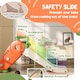 image 5 of AIYAPLAY 3 in 1 Kids Slide, Carrot-themed Foldable Indoor Slide for 1-3 Years