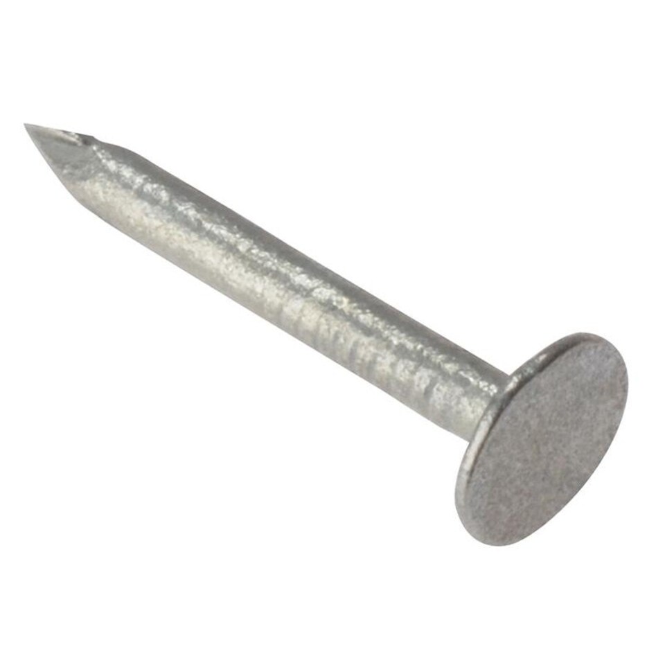 Forgefix Multipurpose Clout Nails, Galvanised - Galvanised - 30mm