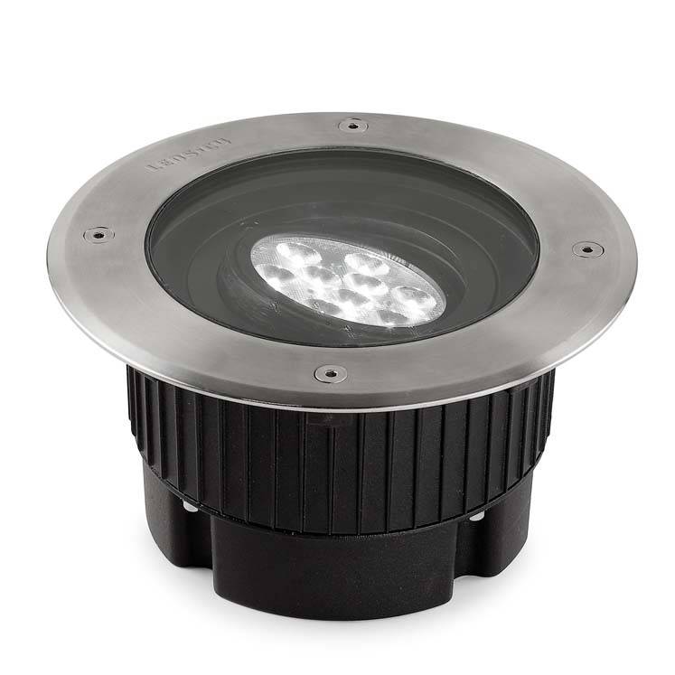 Gea Outdoor LED Recessed Ground Uplight Stainless Steel Polished 18.4cm 1647lm 16° 4000K IP67 - Special Offer