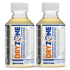 2 x Dryzone Anti-Mould Additive 100ml Concentrate to Make 10L of Emulsion, Vinyl, Silk or Matt Paint