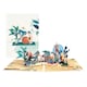 image 1 of Breathe & Balance 3D Pop Up Yoga Studio Scene Greeting Card