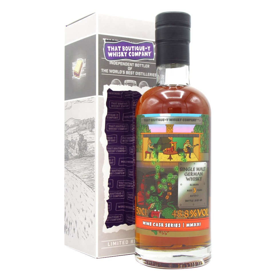 image 1 of Elsburn - That Boutique-Y Whisky Company Batch No. 2 Single Malt 3 year old Whisky