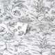 image 2 of Nuwallpaper NHS4769 Etched Floral Mono Peel & Stick Wallpaper, Black Multi