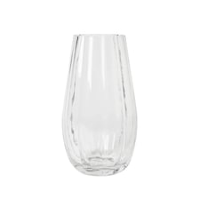 BHS Tulip Glass Vase, Clear