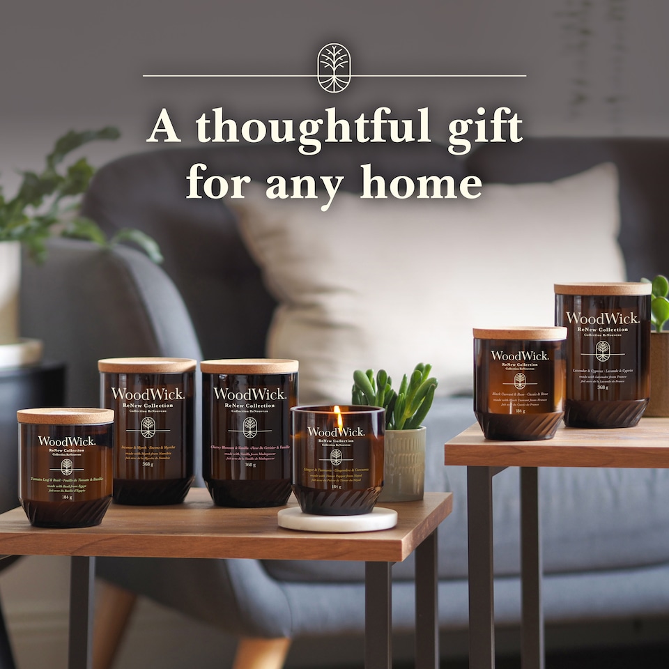 image 1 of WoodWick - Large Renew Candle - Cherry Blossom & Vanilla