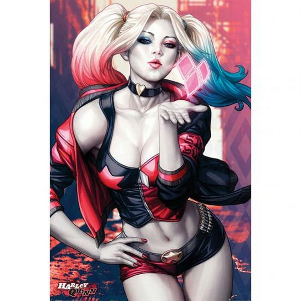 image 1 of DC Comics Harley Quinn 101 Poster - Multicoloured - One Size