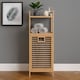image 3 of Neo Bamboo Laundry Bin Hamper Basket Tilt Pull Out Basket Storage