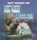 image 1 of I Haven't Caught One Single Fish Today... - Funny Dad Fishing Birthday Card