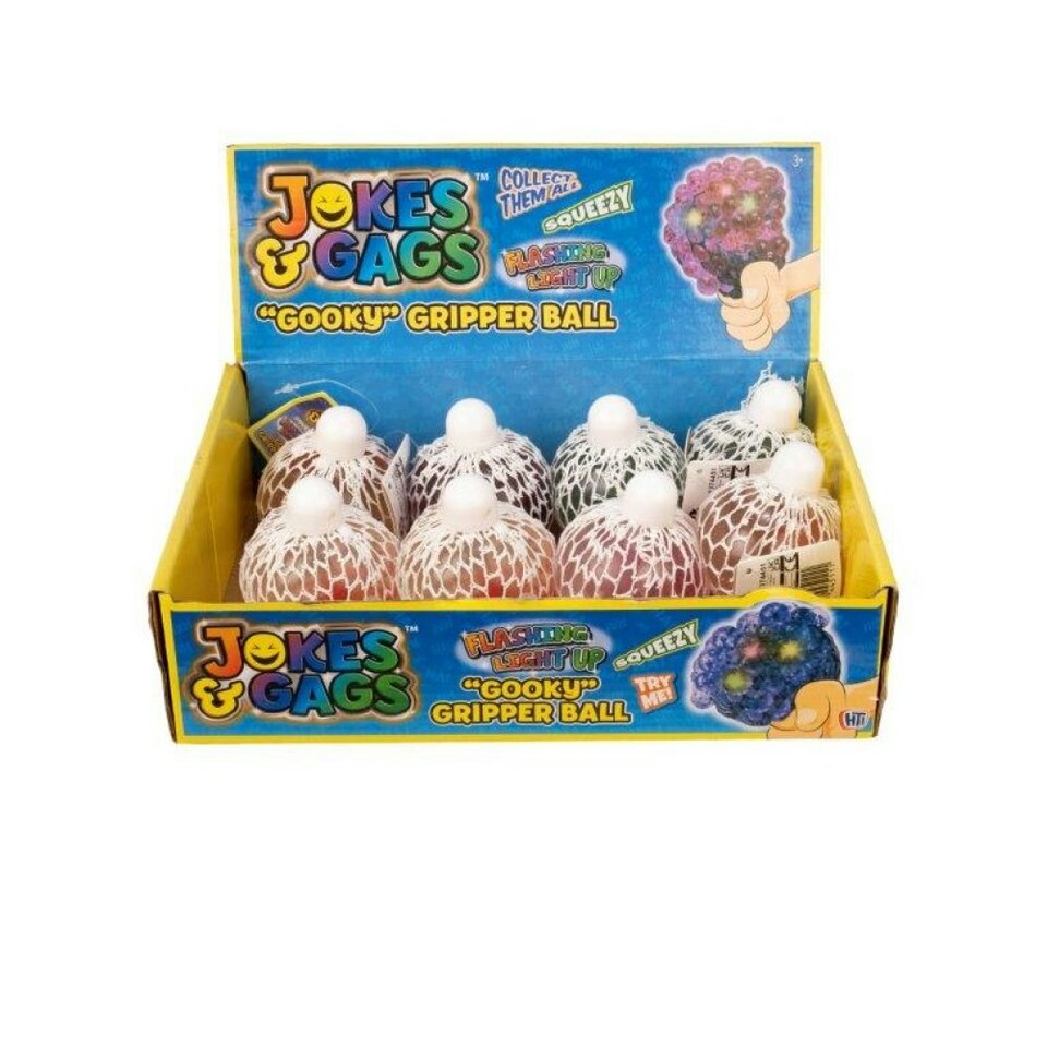 image 1 of Single Light Up Gooky Gripper Ball
