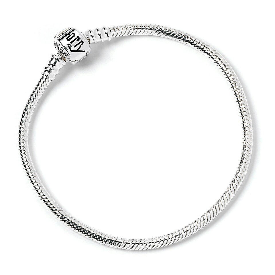 image 1 of Harry Potter Sterling Silver slider charm Bracelet - Medium