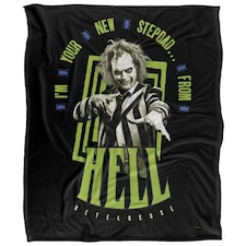 Beetlejuice Stepdad From Hell Blanket - Multicoloured - One Size