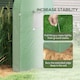 image 7 of Outsunny Tomato Greenhouse with 2 Roll-up Doors, 185 x 94 x 150cm, Green