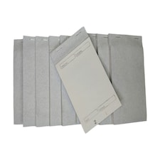 Pack of 10 95mm x 170mm White Duplicate with Carbon Restaurant Pads