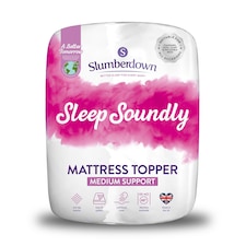 Slumberdown Sleep Soundly Rebound Mattress Topper, Single