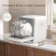 image 2 of Comfee Mini Plus Dishwasher with Built-in 6L Water Tank Hygiene Wash