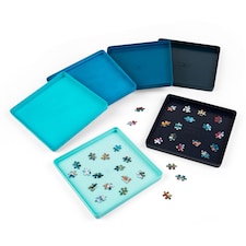 6 Stackable Sorting Puzzle Trays